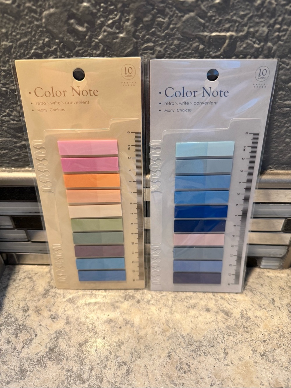 Color Note Multicolor Book Tabs- 2 Pack - Picture 2 of 2